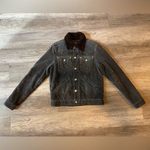 True Religion Corduroy Sherpa Trucker Jacket (M)